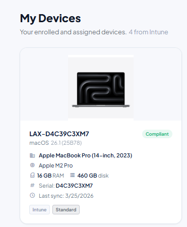 My Devices